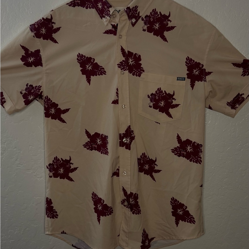 DISNEY LILO AND STITCH “OHANA” KUNUFLEX SHORT SLEEVE SHIRT